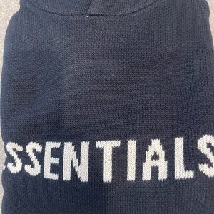 COPY - Fear of god essentials sweater hoodie size xxl black new with tags